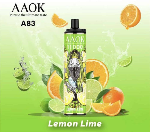 AAOK A83 Lemon Lime 11000 Puffs