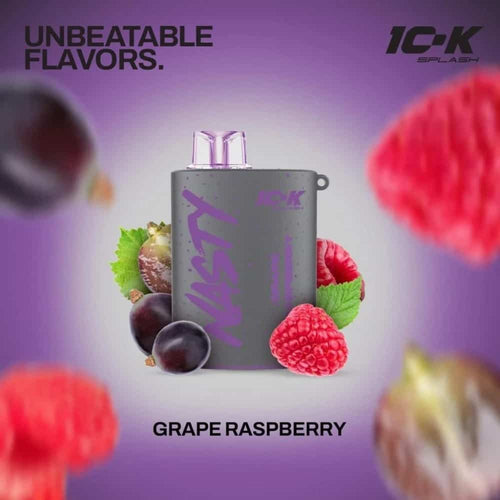Nasty Splash Grape Raspberry 10000 Puffs