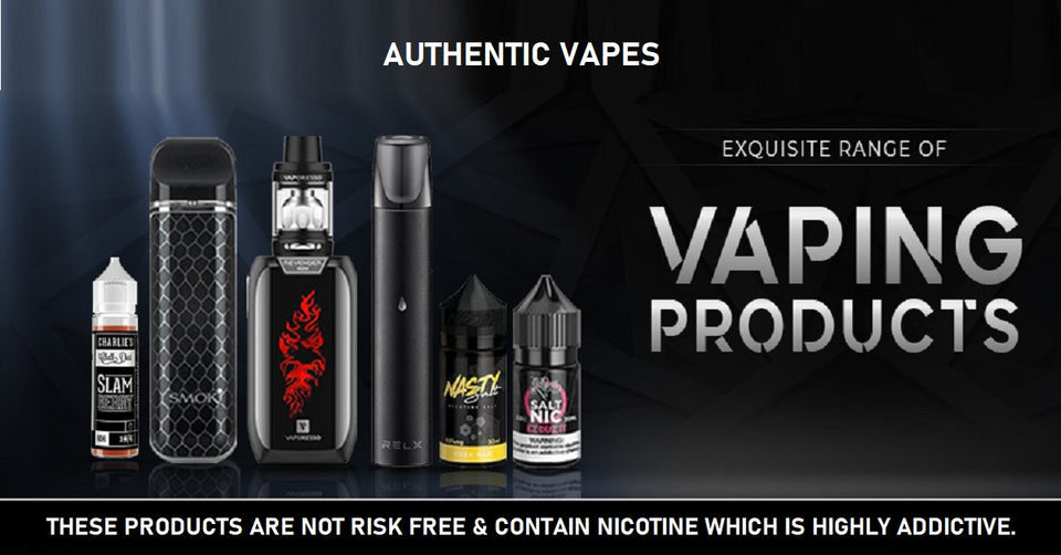 vaping products banner