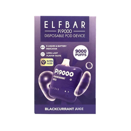 ELF BAR Pi9000 - Blackcurrant Juice (9000 Puffs)
