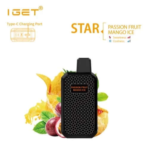 IGET Star - Passion Fruit Mango Ice (7000 Puffs)
