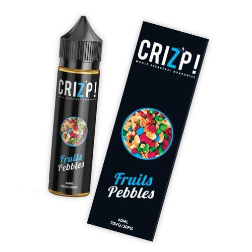 crizp fruits pebbles e liquid with pack