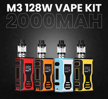 Load image into Gallery viewer, M3 128W Vape Kit
