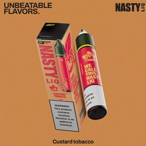 Nasty Liq Custard Tobacco Salt