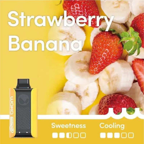 Waka SoPro Strawberry Banana 10000 Puffs