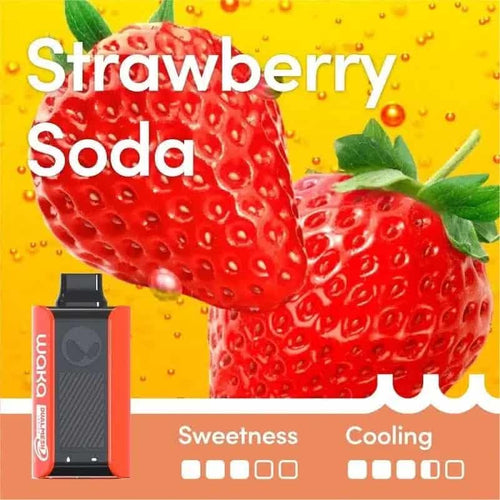 Waka SoPro Strawberry Soda 10000 Puffs