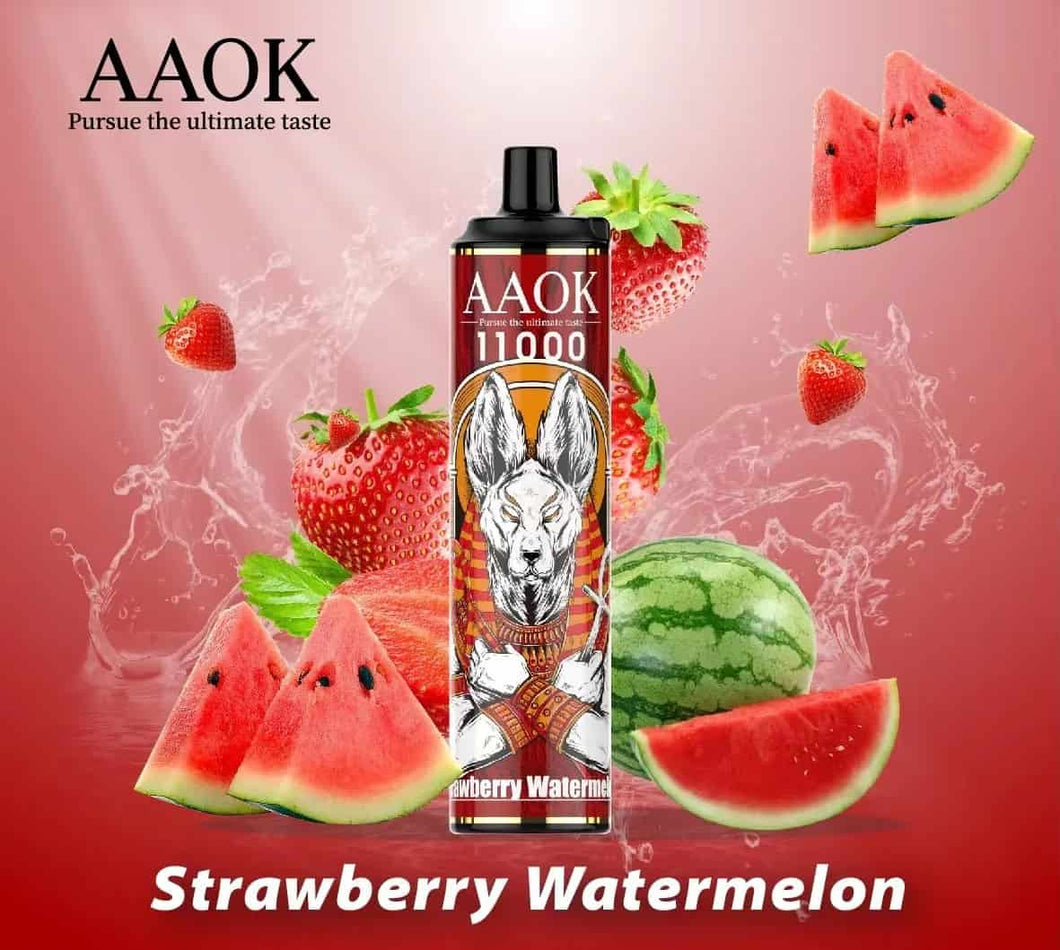 AAOK A83 Strawberry Watermelon 11000 Puffs