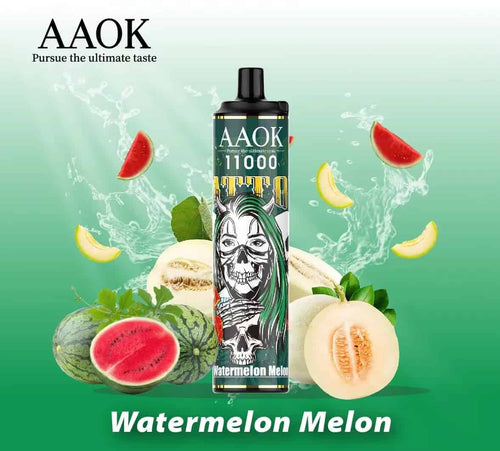 AAOK A83 Watermelon Melon 11000 Puffs