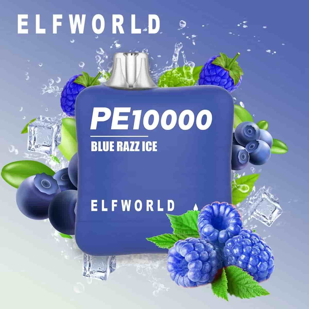 Elfworld PE10000 Blue Razz Ice