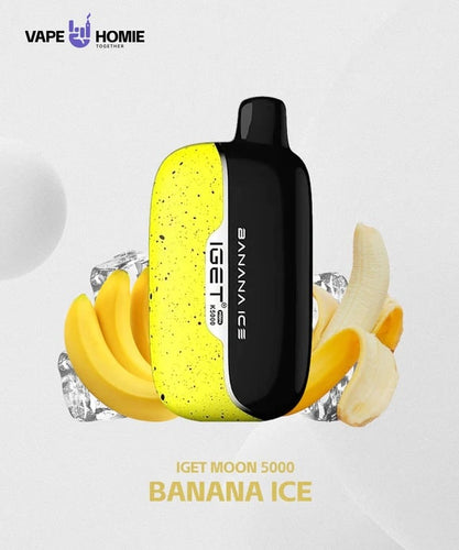 IGET MOON K5000 - Banana Ice (5000 Puffs)