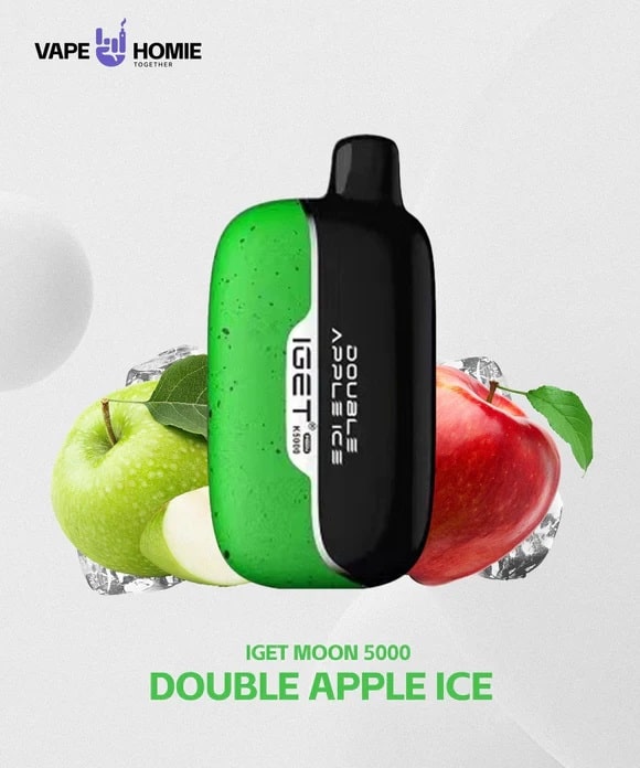 IGET MOON K5000 - Double Apple Ice