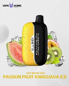 IGET MOON K5000 - Passion Fruit Kiwi Guava Ice