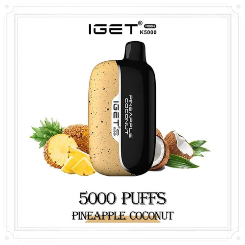 IGET MOON K5000 Pineapple Coconut 5000 Puffs