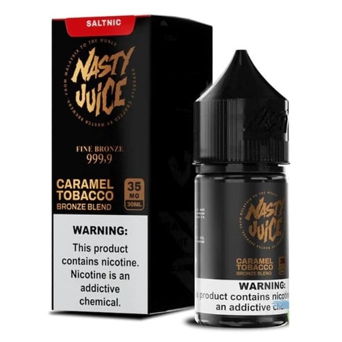 Nasty Caramel Tobacco Nicotine Salt