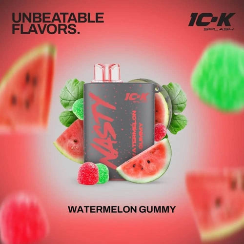 Nasty Splash Watermelon Gummy 10000 Puffs