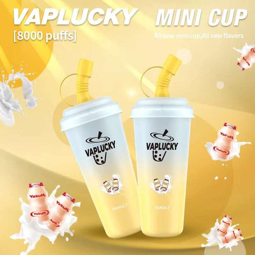 Vaplucky Mini Cup Yakult 8000 Puffs