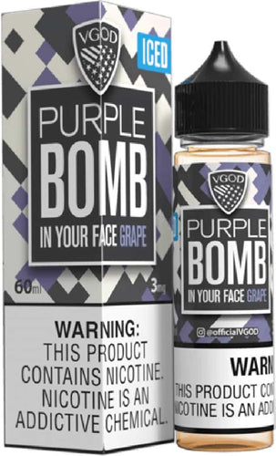 VGOD E Liquid Iced Purple Bomb