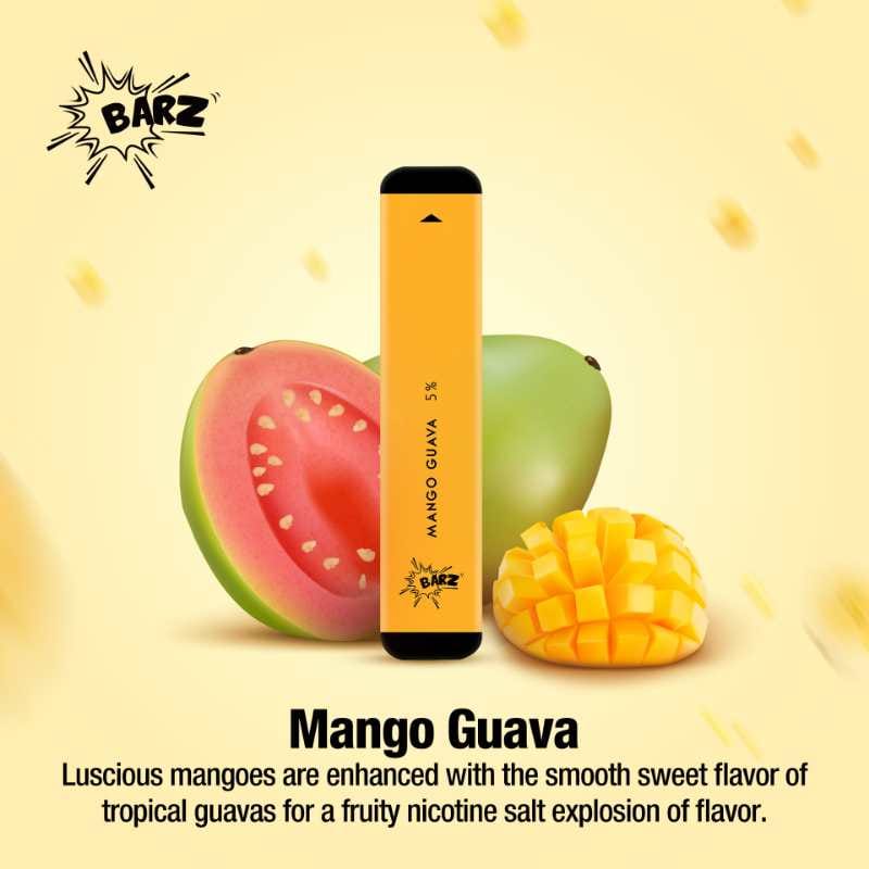 barz vape Mango Guava 