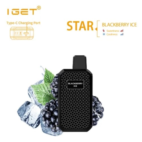 IGET Star - Blackberry Ice (7000 Puffs)