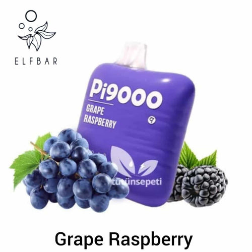 ELF BAR Pi9000 - Grape Raspberry