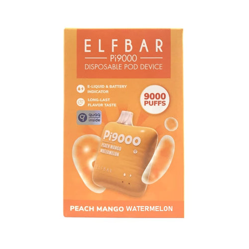 ELF BAR Pi9000 - Peach Mango Watermelon (9000 Puffs)