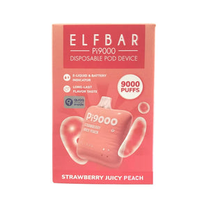 ELF BAR Pi9000 - Strawberry Juicy Peach (9000 Puffs)