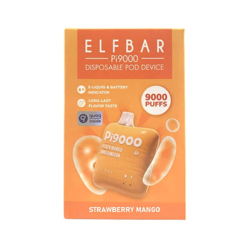 ELF BAR Pi9000 - Strawberry Mango (9000 Puffs)