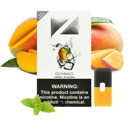 ZIIP Compatible JUUL Pods - Iced Mango 5%