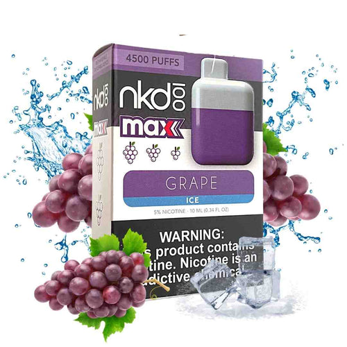 Naked 100 Vape - Grape Ice (4500 Puffs)