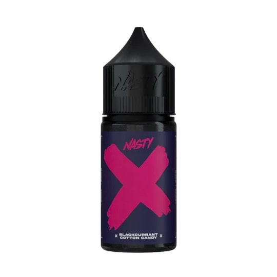 Nasty X Salts - Blackcurrant Cotton Candy