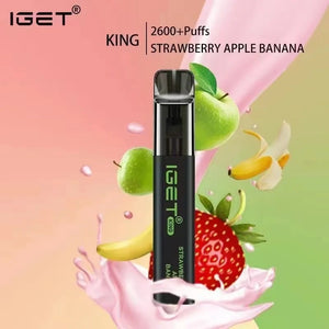 IGET King Vape - Strawberry Apple Banana