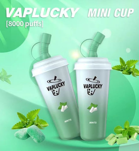 Vaplucky Mini Cup Mints (8000 Puffs)