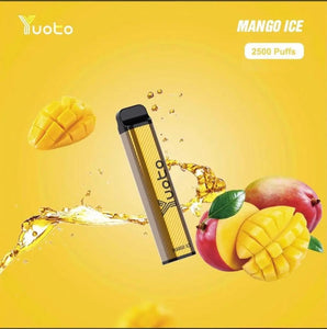 Yuoto XXL Mango Ice 2500 Puffs