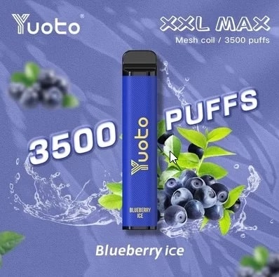 Yuoto XXL MAX Blueberry Ice (3500 Puffs)
