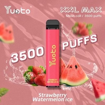 Yuoto XXL MAX Strawberry Watermelon Ice (3500 Puffs)