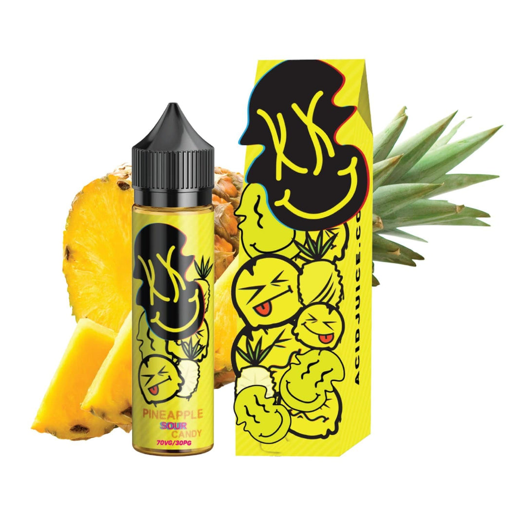 acid juice - pineapple sour candy