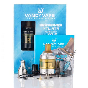 Vandy Vape Berserker MTL RTA Two-Post packaging content