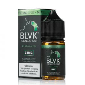 BLVK Tobacco Nicotine Salt - Pistachio Box
