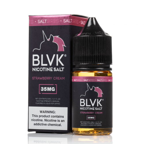 BLVK Unicorn Nicotine Salt - Strawberry Cream