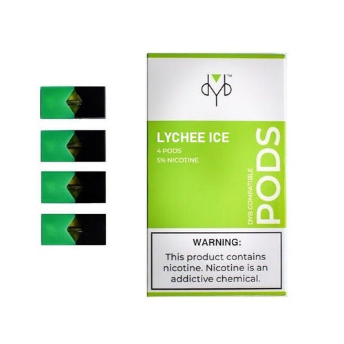 DYB Compatible Pods Lychee Ice 5%