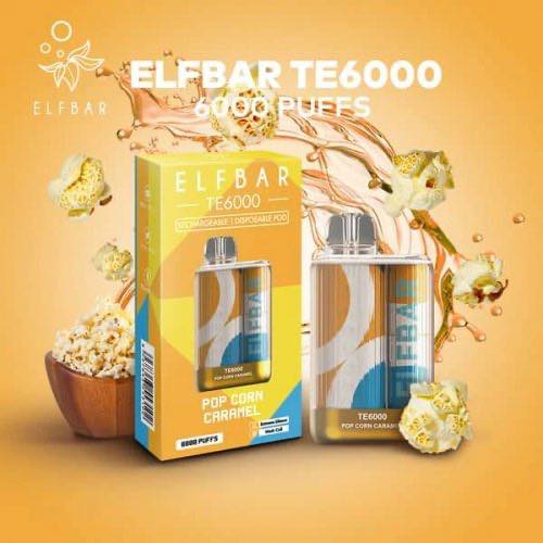 ELF BAR TE6000 - Caramel Popcorn (6000 Puffs)