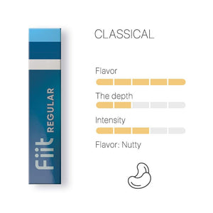 IQOS Fiit Regular - cigarette flavour chart