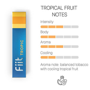 IQOS Fiit Tropic - flavour chart