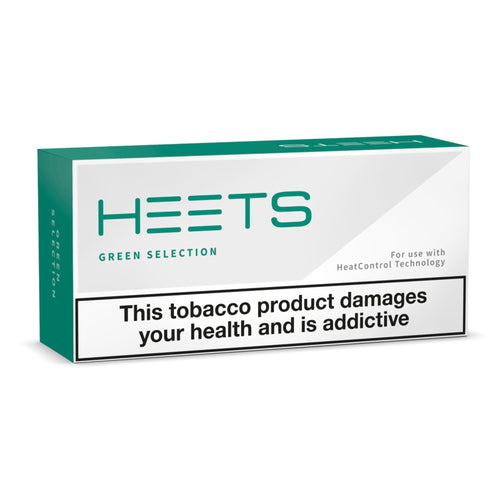 iqos heets green selection, heets green label