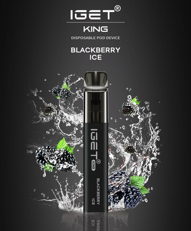 IGET King Vape - Blackberry Ice (2600 Puffs)