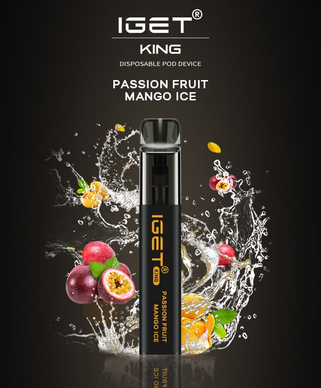 IGET King Vape - Passion Fruit Mango Ice 