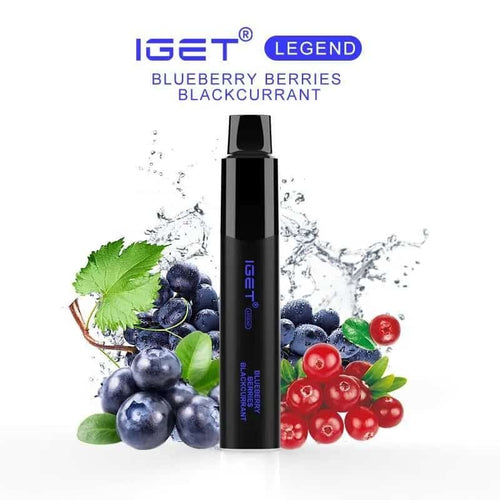 IGET Legend - Blueberry Berries Blackcurrant (4000 Puffs)