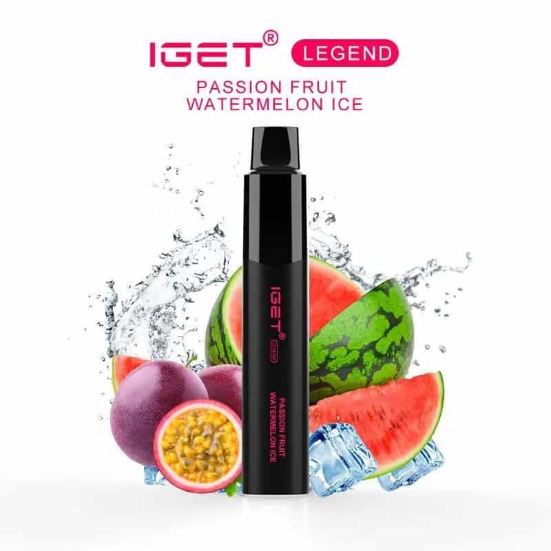 IGET Legend - Passion Fruit Watermelon Ice (4000 Puffs)