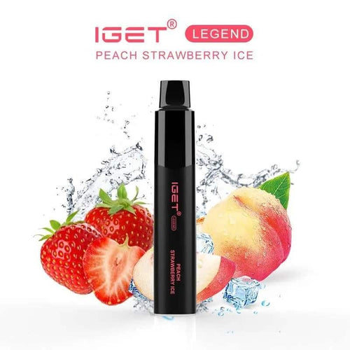 IGET Legend - Peach Strawberry Ice (4000 Puffs)