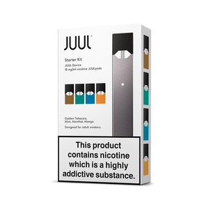 juul starter kit with 18mg juul pods